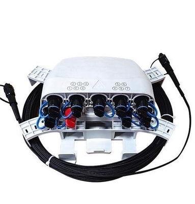 Khóa nối sợi quang hiệu suất cao với dung lượng 12 lõi và kích thước nhỏ gọn 213 * 184.5 * 83.5mm cho sử dụng ngoài trời / trong nhà