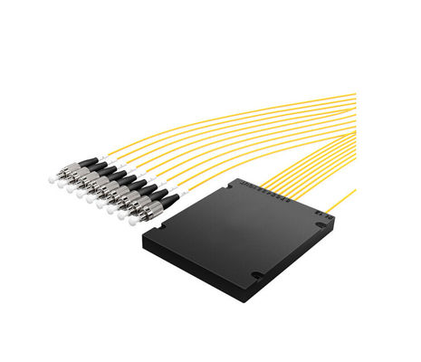 Máy chia sợi quang đơn chế độ được chứng nhận CE 1x16 với bộ kết nối SC APC cho hệ thống viễn thông