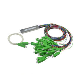 Bộ ghép cáp nhỏ 2 X 8 SC / APC Cáp quang Cáp WDM 1.5M cho hộp FTTH