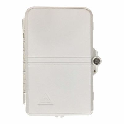 Hộp kết thúc sợi quang ABS với bộ điều hợp SC 8 lõi và mức bảo vệ IP-66 cho mạng FTTH