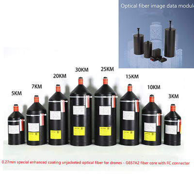 Cáp quang sợi UAV cấp quân sự với các tùy chọn một chế độ và nhiều chế độ và giao diện FC để tăng cường kết nối