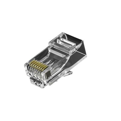 Đầu nối RJ45 CAT7 có che chắn với Bộ kẹp Ferrite - Thiết kế hai mảnh công nghiệp cho Ethernet tốc độ cao