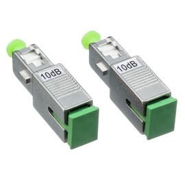 Bộ suy giảm quang SC / APC 3dB hoàn toàn tương thích với băng thông rộng Ripple thấp
