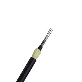ADSS Sợi quang 18 lõi tự hỗ trợ 100 Span Áo khoác đơn cho trên không
