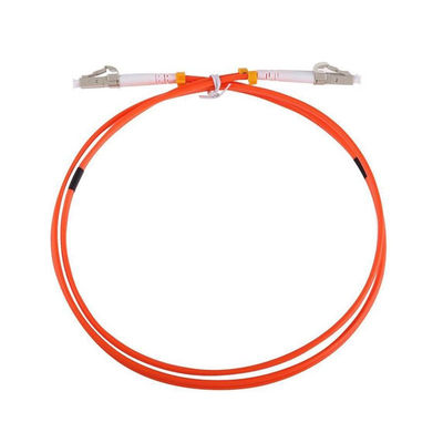 2.0mm PVC Single Mode Fiber Optic Patch Cord với bảo hành 3 năm và kết nối LC / SC / ST / FC