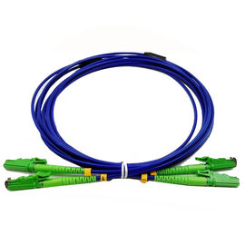Thiết bị bọc sợi quang E2000 APC Dây cáp song công Đếm sợi có độ lõm cao