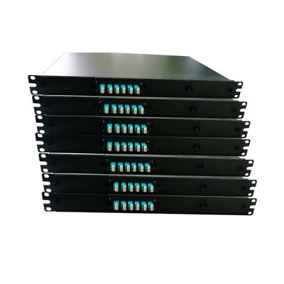 Khung phân phối cáp quang mật độ cao 19 inch gắn trên rack với đầu nối MPO/MTP