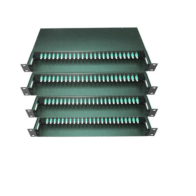48 / 96 Fiber MPO/MTP Fiber Optic Patch Panel Termination Box với 19 inch Rack Mount và vật liệu SPECC