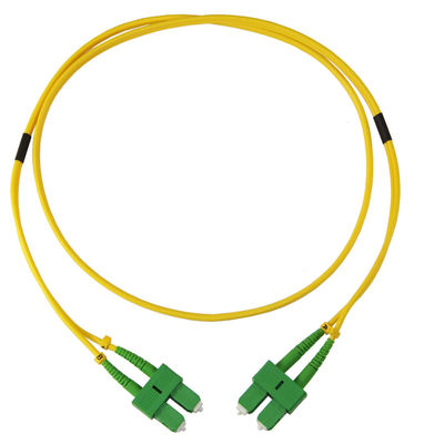 SC Green Connector APC Polish Duplex Fiber Optic Patch Cord cho Fiber đến nhà
