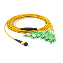 12F Mất cáp chèn thấp MPO MTP Cáp Nữ - Cáp ngắt kết nối cáp ST APC
