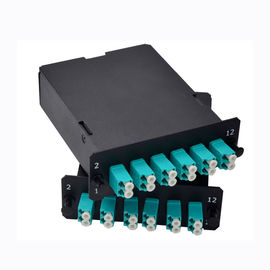 Bộ đôi MPO-24 đến 12x LC, loại AF, 24 sợi OM3 Multimode FHD MPO Cassette