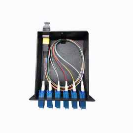 Mô-đun cassette FHD MPO đa chế độ MPO-12 đến 6x LC song công, loại A, 12 sợi OM3