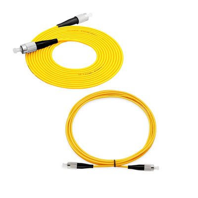 FC đến ST Multimode Fiber Optic Patch Cable với chiều dài tiêu chuẩn 3m / 5m cho truyền dữ liệu tốc độ cao