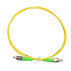 FC APC Sợi Patch Dây Simplex 9/125 SM Loại kết nối kim loại Chiều dài 2 mét