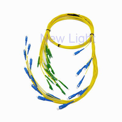 Mô hình đơn LC-LC Uniboot Fiber Optic Patch Cord với chiều dài tùy chỉnh và đầu nối LC-LC
