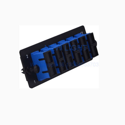 Custom 1U Form Factor Fiber Optic Patch Panel với khay trượt ra cho 19 inch Rack Mount