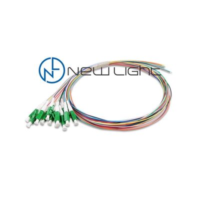 1.5m 0.9mm LC APC Fiber Optic Pigtail cho các ứng dụng mật độ cao