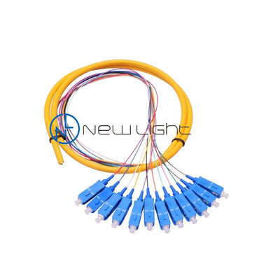Kết hợp sợi quang Pigtail 50 / 125um 10Gb OM3 LC Singlemode